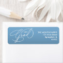Search for blue graduation return address labels Modern