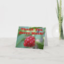 Search for berry much thank you cards Red