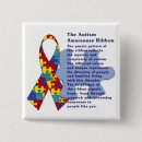 Search for autism ribbon badges Support