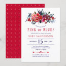 Search for country gender reveal invitations Baby shower