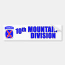 Search for 10th bumper stickers Division