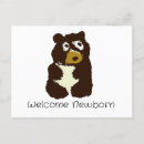 Search for newborns postcards Cartoon