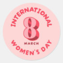 Search for happy womens day stickers Pink
