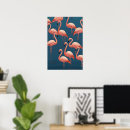 Search for flamingo pattern posters Tropical