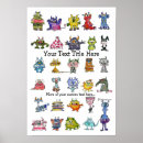 Search for baby monsters posters Whimsical