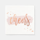 Search for copper napkins Party