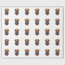 Search for bandana wrapping paper Puppy