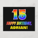Search for 15th birthday postcards Fun