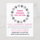 Search for dog trainer flyers Cat