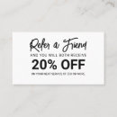 Search for referral cards Makeup artist