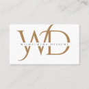 Search for elegant business cards Typography