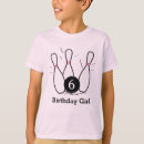 Search for bowling kids tshirts Birthday