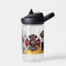 Search for firefighter water bottles Cute