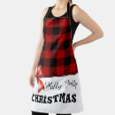 Search for black and red buffalo plaid aprons Elegant