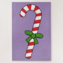 Search for candy cane puzzles Red