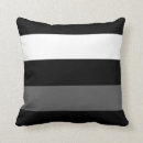 Search for black and grey cushions Stripe