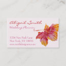 Search for hibiscus flower business cards Hawaii