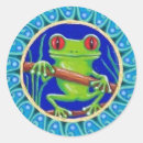 Search for cute tree frog stickers Green