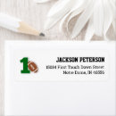 Search for first birthday return address labels Boy 1st birthday