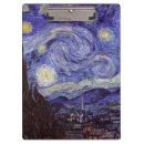 Search for van gogh painting clipboards Vintage