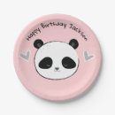 Search for panda plates Baby shower