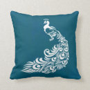 Search for white peacock cushions Elegant