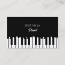Search for keyboard player business cards Pianist