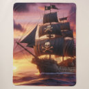 Search for pirate ship blankets Nautical