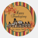 Search for happy thanksgiving turkey stickers Festive