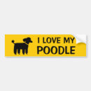Search for poodle bumper stickers Animal lover