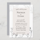 Search for flora wedding invitations Black