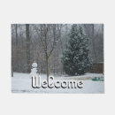Search for snowman doormats Snowy