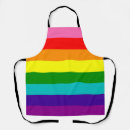 Search for rainbow colors aprons Gay