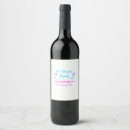 Search for glasses wine labels Bridal shower