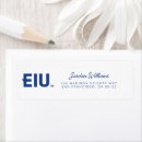 Search for graphic design return address labels Eastern illinois university logo