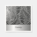Search for 25th birthday napkins Silver