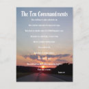 Search for ten commandments postcards Scripture