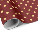 Search for red polka dot wrapping paper Contemporary