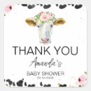 Search for black and white cows stickers Watercolor