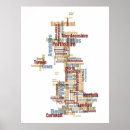 Search for uk map posters United kingdom