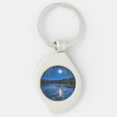 Search for night landscape key rings Nature