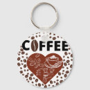 Search for coffee lover key rings Cafe