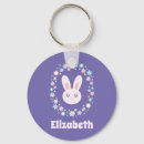 Search for cute bunny rabbit key rings Girly