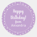 Search for purple polka dot stickers Modern