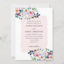 Search for dusty blue and pink wedding invitations Peony