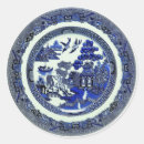 Search for vintage china stickers Blue
