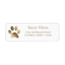 Search for animal lover return address labels Simple