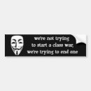 Search for anonymous bumper stickers Occupy