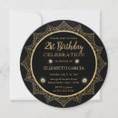 Search for mandala birthday invitations Black