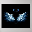 Search for angel halo posters Blue